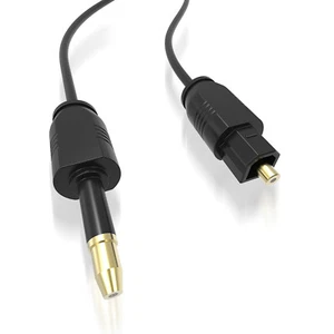 Cable de audio óptico digital Toslink a Mini Toslink para Apple MacBook Pro - Imagen 1 de 14