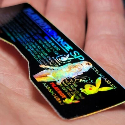 1 Nintendo GAME BOY PLAYBOY ADVANCE GBA SP AGS-101 🐇PAMELA ANDERSON HOLO LABEL - Image 1 of 4