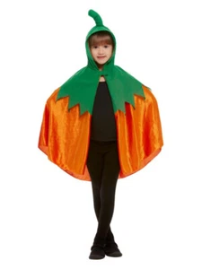 Capa con capucha de calabaza, naranja - Imagen 1 de 3