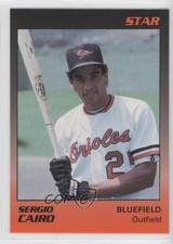 1989 Star Bluefield Orioles Sergio Cairo #6