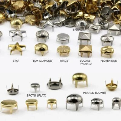 Bedazzler Refills Metal Studs Non Rusting Nailheads Embelishments - Image 1 of 4