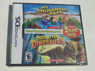 DANAGED CASE - My Amusement Park Digging for Dinosaurs (Nintendo DS, 2012) NEW - Image 1 of 3