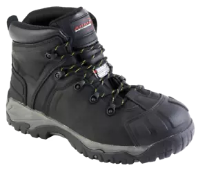 Mens S3 Leather METAL FREE Waterproof Safety Toe Cap Hiker Work Boots Shoes Sz - Picture 1 of 7