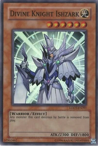 Yugioh Divine Knight Ishzark LODT-EN091 super selten neuwertig - Bild 1 von 1