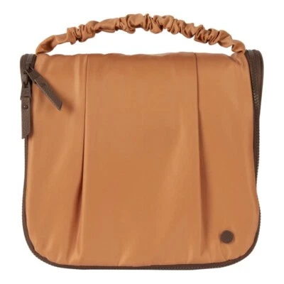 Estuche de cosméticos Samantha marrón con mango acanalado - Nuevo con etiquetas Foto 1 de 4