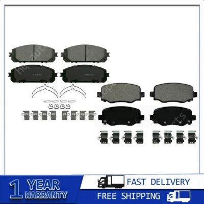 Brake Pads For Jeep Cherokee 2019 2018 2017 2016 2015 2014 - Image 1 of 3