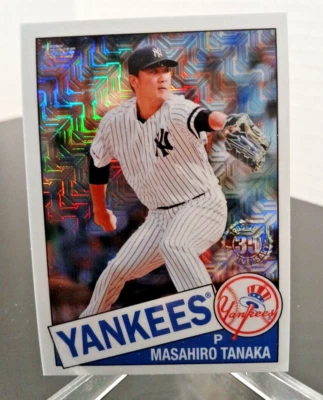2020 Topps '85 Topps Silver Pack Chrome Series 2 #85TC28 Masahiro Tanaka  - Image 1 of 2