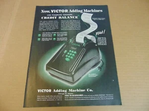 1948 VICTOR ADDING MACHINES  art print ad  - Picture 1 of 1