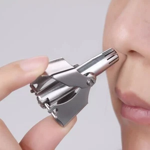 Nase Haar Trimmer Edelstahl Manuelle Trimmer Geeignet Für Nase Haar Rasiermesser - Bild 1 von 5