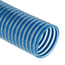 TUBO SPIRALATO IN PVC MOTOPOMPA POMPA SOMMERSA ANTI SCHIACCIAMENTO 3 MT 1 pol...