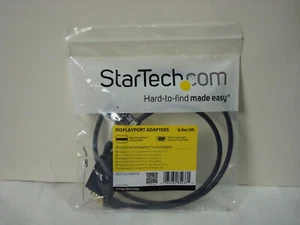 StarTech.com MDP2VGAMM3B Mini DisplayPort-auf-VGA-Adapter 3 Fuß. NEU. - Bild 1 von 2