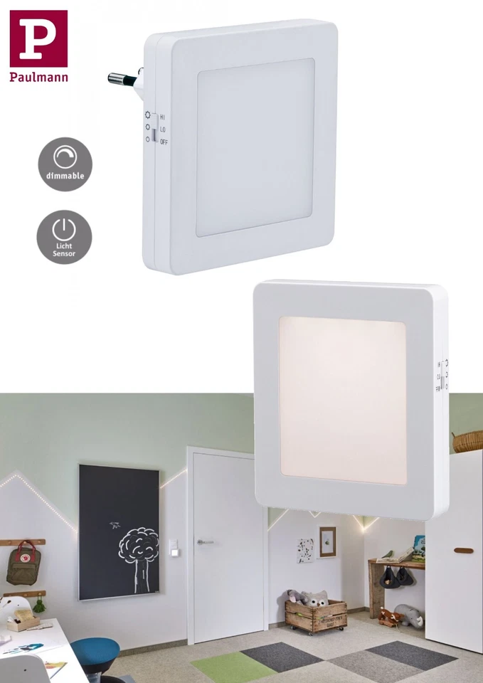 Paulmann Esby 3000K Nachtlicht Stecker - Weiß (92493)