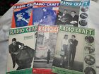 Set of 6 Radio-Craft Magazine 1940 1941 1942 1943
