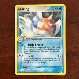 Carta Pokemon Seaking 24/107 Non Holo Rara EX Deoxys - Foto 1 di 2