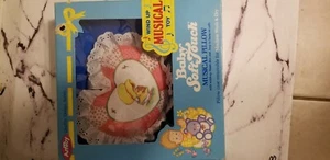 VINTAGE 1982 AMTOY BABY SOFT TOUCH music pillow With wind up music PLUSH - Picture 1 of 2