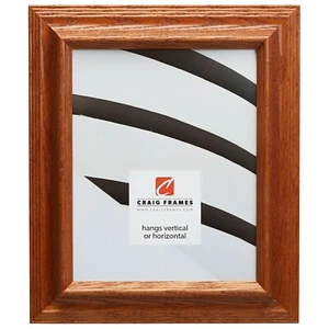 Marco de foto de madera dura Craig Frames Wiltshire Ash, 1.875" roble de misión - Imagen 1 de 5