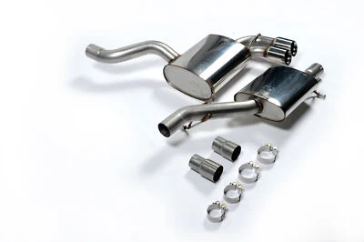 Milltek Auspuffanlage Polished Tips - 06-12 Audi S3 8P 2.0T 3-Türer Quattro - Bild 1 von 2
