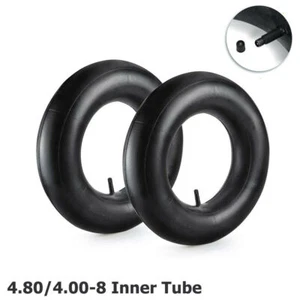 2 X Heavy Duty Inner Tube 480/400-8 4.80/ 4.00-8 4.00-8.10x8 TR13 Straight Stem - Picture 1 of 5