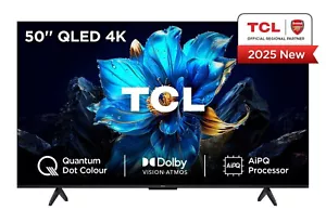 TCL 50P7K 50" Inch Smart 4K QLED Ultra HD HDR TV P7K - Free 2 Yr Warranty - Picture 1 of 14