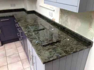 Labradorite Counter Top Slab, Gemstone Agate Kitchen Slab Top, Home Decor - Picture 1 of 17