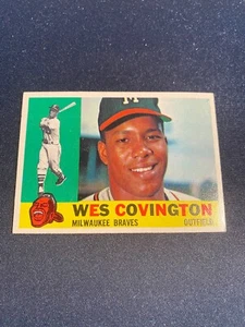 1960 TOPPS BASEBALL #158 WES COVINGTON!! $1 SHIPPING!! - Picture 1 of 2