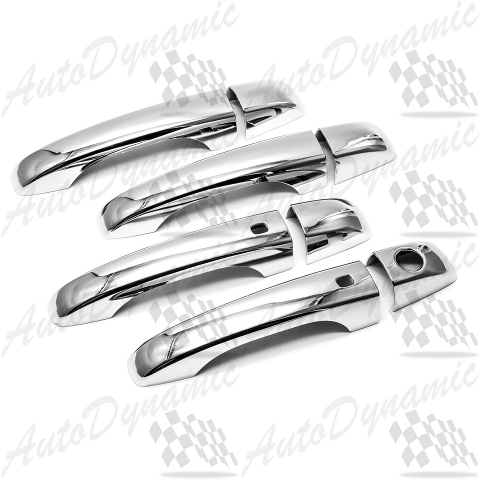 PARA 11-16 CHRYSLER 300 300C 13-18 DODGE JOURNEY CUBIERTAS DE MANIJA DE PUERTA CROMADAS Foto 1 de 1