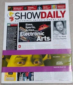 2002 E3 Electronic Entertainment Expo Show Daily Program Guide Nintendo - Picture 1 of 3