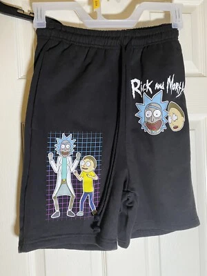 Pantalones Cortos Rick & Morty Adulto Hombre S Negro Polar Rue21 Gráfico Relax Salón Comodidad Foto 1 de 4