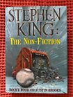 Stephen King: The Non-Fiction par Rocky Wood Justin Brooks (première édition) LTD signé