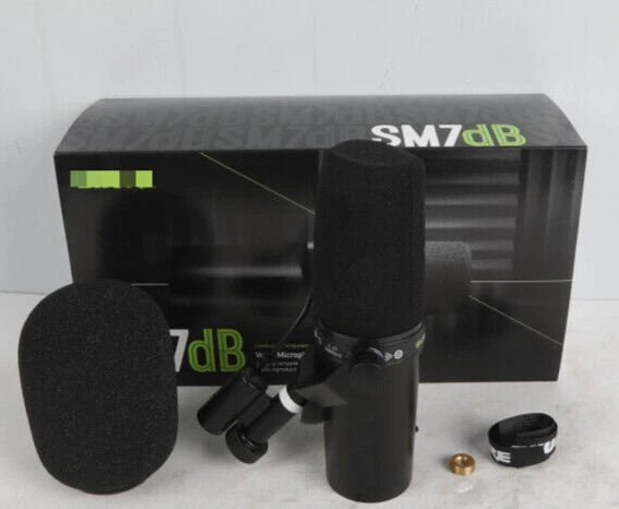 SM7dB Dynamic Microphone Built In Preamp Streaming Podcast Recording NEW - Image 1 of 4