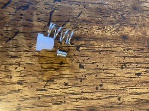 VINTAGE GAUGE DASH LIGHT SOCKET REPAIR X1 Pc Spring Insulator Wire Tip no socket - Picture 1 of 8