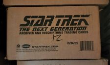 Star Trek: The Next Generation Archives & Inscriptions Hobby Factory Sealed Case