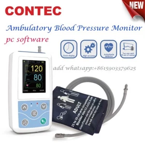 ABPM50 Ambulatory Blood Pressure Monitor+Software+adult+large cuffs Arm 24h NIBP - Picture 1 of 13