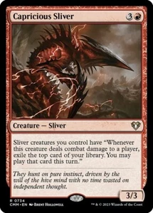 *MtG: CAPRICIOUS SLIVER - Commander Masters Rare - magicman-europe* - Bild 1 von 1