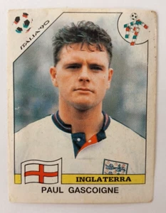 Panini World Cup Italia 90 Paul Gascoigne England Rare Argentina Blue Back #394 - Picture 1 of 4