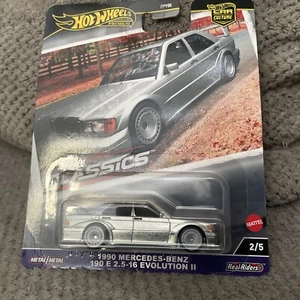 Hot Wheels 2024 Modern Classic 1990 Mercedes-Benz 190 E 2.5-16 Evolution II - Picture 1 of 9