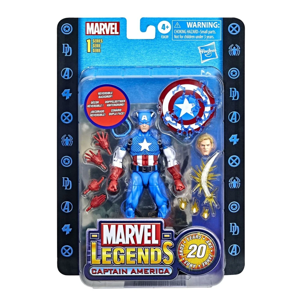 Hasbro Captain America 6 inch Action Figure - F34395L00