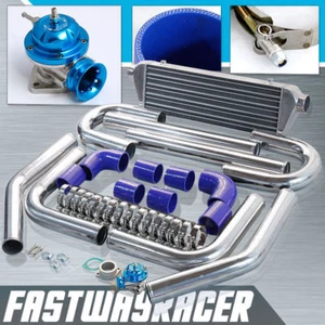 Kit de tuberías intercooler universal azul de 2,5"" aluminio FMIC + tipo RS Turbo Bov - Imagen 1 de 1