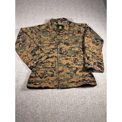 HQ ISSUE Mens Medium Regular Digital Camo Field Jacket Military Style - Image 1 of 4