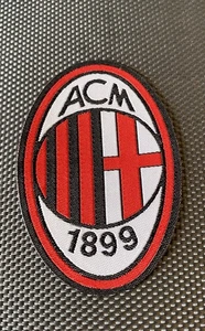 Parche para coser de hierro del club de fútbol de la Serie A italiana AC Milan nuevo - Imagen 1 de 2
