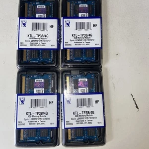 4 memory KTL-TP3B/4G Kingston 4GB DDR3 SoDimm Non ECC PC3-10600 1333Mhz 2Rx8 - Picture 1 of 4