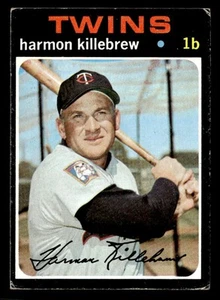 Harmon Killebrew 1971 Topps Card #550 Minnesota Twins VG-EX - Picture 1 of 2