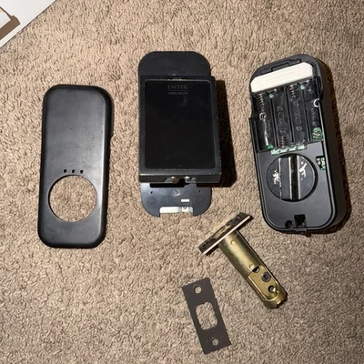 Emtek Smart Pantalla Táctil Deadbolt Alimentado Faltan Piezas Foto 1 de 4