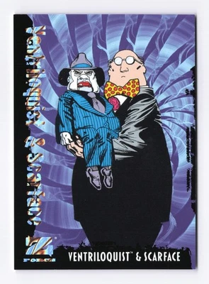 2025 SkyBox Metal Universe Batman Ventriloquist & Scarface 20/50 Z-Force DT Rave - Image 1 of 2