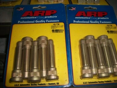 ARP WHEEL STUDS 100-7736 CAMARO 2010 - 2017 MADE USA M14 X 1.5 MM  .625 KNURL - Image 1 of 2