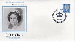 QUEEN ELIZABETH II,   1977  FDC16091 - Picture 1 of 1