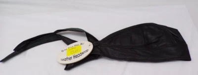 Gorra de cuero liso Rothco para motocicleta bandana envoltura para la cabeza Do Rag negra talla única Foto 1 de 4