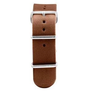 Ballistic Nylon SS Military Solid Replacement Watch Strap / Band - Picture 1 of 24