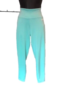 ADIDAS Women's Activewear Tights / Workout Gym / Yoga Turquoise Blue Size XL - Picture 1 of 21