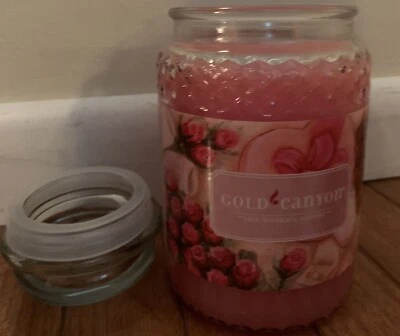 Gold Canyon Candle Love Struck 26 oz Large Rare discontinued New 2 wick - Image 1 of 4